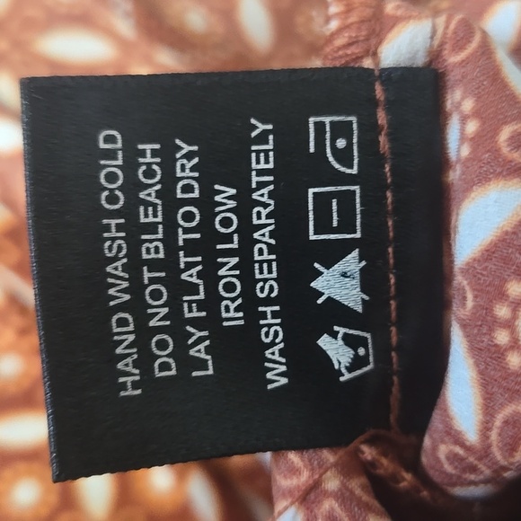 House of Harlow 1960 Vincenza Maxi Dress Geo Tile Print Size S - Picture 14 of 16